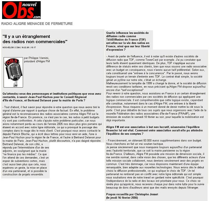 Nouvel Obs.com 16-02-06
